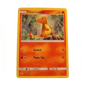 Pokemon TCG Charmander 18/147 Card,Burning Shadows #18 Fire (2017)